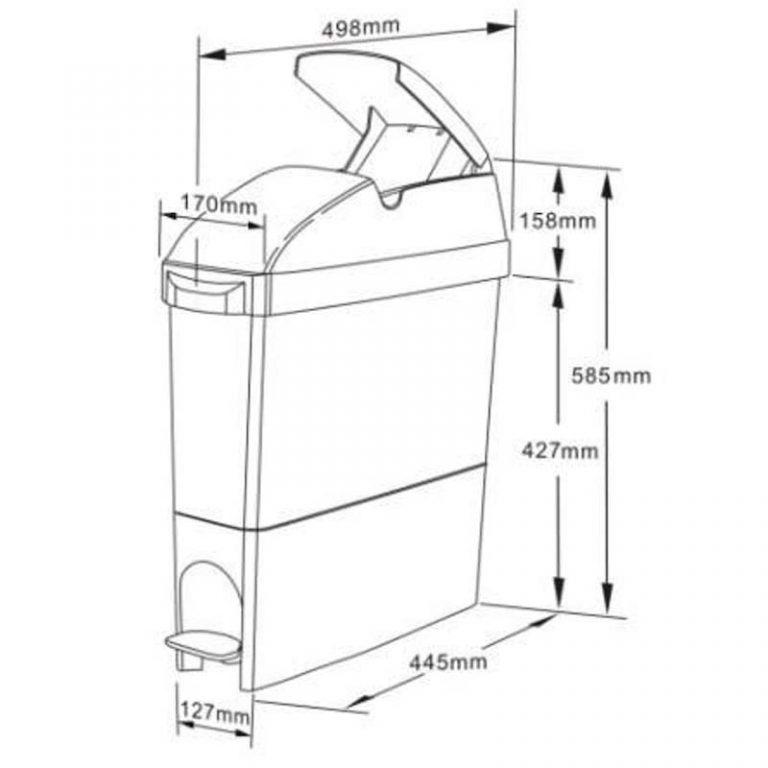 Sanitary Napkin Disposal SN107 Sanital